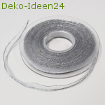 Deko-Ideen24 Blog: Silber-weißes Band
