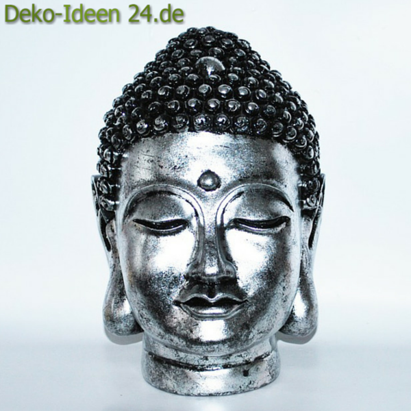 deko-ideen24-blog-produktvorstellung-buddhakopf-silber