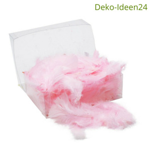 Blog Deko-Ideen24: Federn lose - rosa