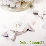 Deko-Ideen24 Blog: silberne Dekosterne 