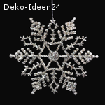 Deko-Ideen24 Blog: Schneeflocke aus Glitzer