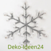 Deko-Ideen24 Blog: Schneeflocke silber