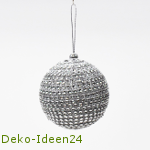 Deko-Ideen24 Blog: Kugel mit Strasssteinen besetzt