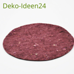 Deko-Ideen24 Blog: Tischset Emotion beere