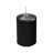 Kerzen schwarz 8x5cm 24Stk