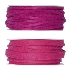 Filzband pink in zwei Größen