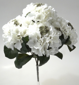 Hortensienbusch weiß 38cm 1Stk