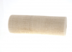 Jute Tischband creme 30cm x 10m