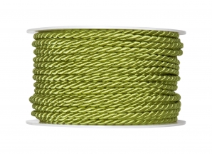 Kordelband grün-hellgrün 4mm25m