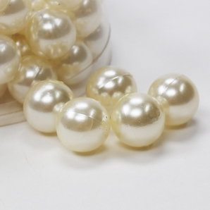 Perlen champagner Ø020mm 300g  ca.72Stk