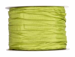 Plissee Taft hellgrün 60mm10m