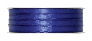 Doppel Satinband blau 06mm x 50m