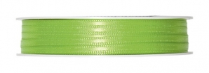 Doppel Satinband hellgrün 3mm x 50m