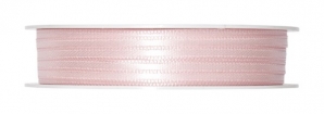 Doppel Satinband rosa 3mm x 50m