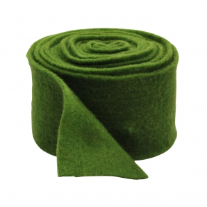 Wollband Lehner Wolle grün 13cm5m 1Stk