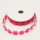 Blüten Dekoband Blütenkette pink  20mm9m