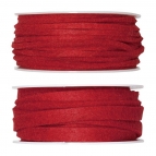 Filzband rot in zwei Größen