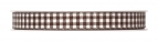 Karoband braun-weiß 10mm25m
