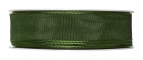 Satinband - Drahtkante grün 25mm x 25m