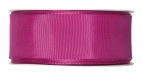 Satinband - Drahtkante pink 25m in zwei Größen
