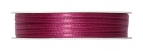 Doppel Satinband pink erika 03mm x 50m