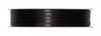 Doppel Satinband schwarz 3mm x 50m
