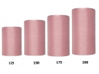 Kranzband altrosa in verschiedenen Breiten 25m auf der Rolle