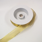 Weihnachtsband gold 40mm20m