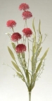 Wiesenblumen dunkelrosa 60cm 3Bund