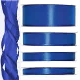 Satinband blau 50m in verschiedenen Größen