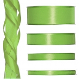 Satinband grün -  hellgrün 50m in verschiedenen Größen