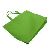Tasche mit Bodenfalte apfelgrün 36x46x10cm 24Stk